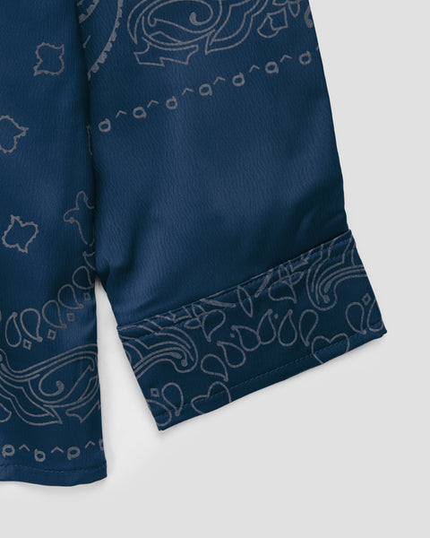 ROYAL BLUE 3M BANDANA SHIRT