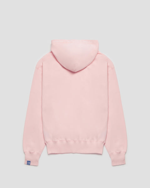 SIGNATURE PINK & WHITE PUFF HOODIE