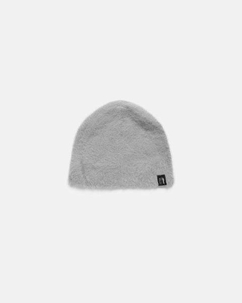GREY FLUFFY BEANIE