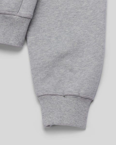 SUPERIOR GREY ZIP HOODIE
