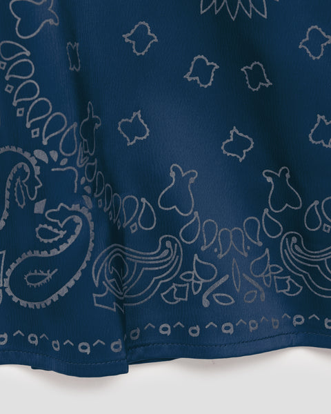 ROYAL BLUE 3M BANDANA SHIRT