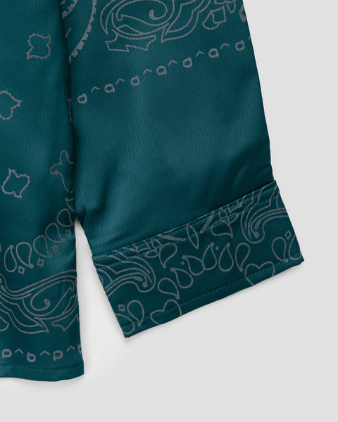 TEAL 3M BANDANA SHIRT