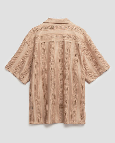 CHAMPAGNE KNIT SHIRT