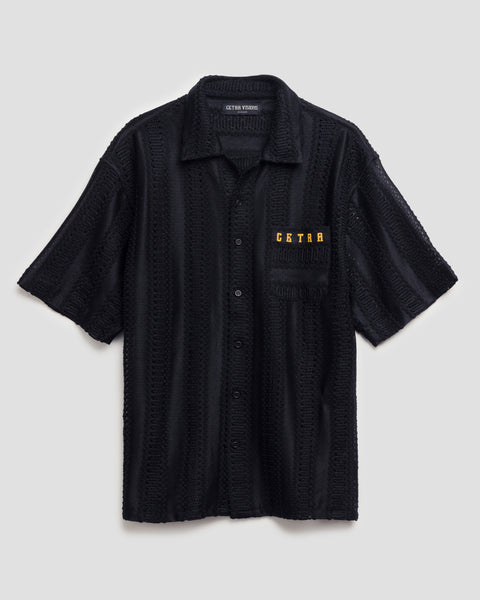 NIGHT BLACK KNIT SHIRT – Cetra Visions