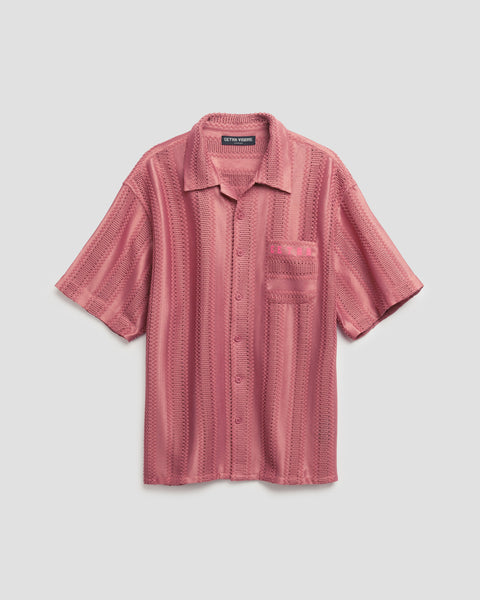 VIOLET HAZE KNIT SHIRT