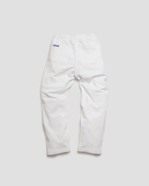 SIGNATURE WHITE & BLUE PUFF JOGGERS