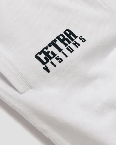 SIGNATURE WHITE & BLACK PUFF JOGGERS