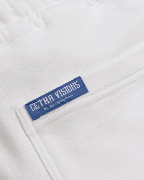 SIGNATURE WHITE & BLACK PUFF JOGGERS