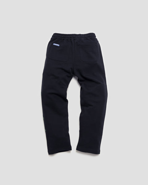 SIGNATURE BLACK & GREEN PUFF JOGGERS