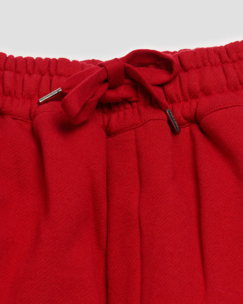 SCARLET RED CARGO SHORTS