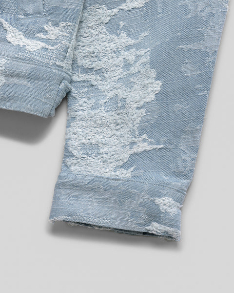 DISTRESSED DENIM JACKET